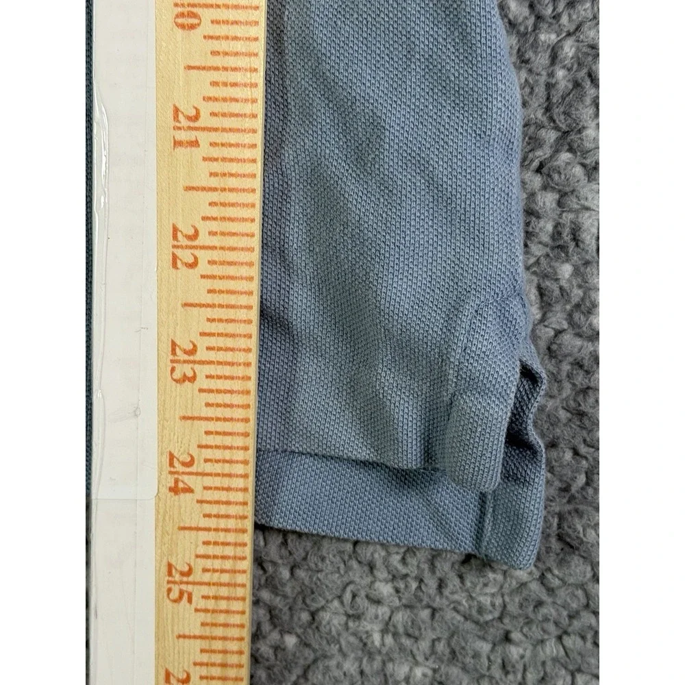 Polo Ralph Lauren Mens M Polo Shirt Blue Cotton Short Sleeve Classic Fit Preppy